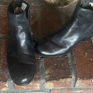 UGG Black Leather Boots